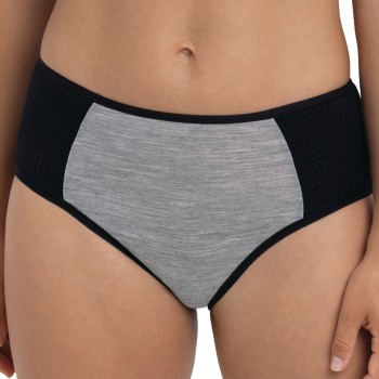Anita Trusser Sports High Waist Panty Plus Sort 36 Dame