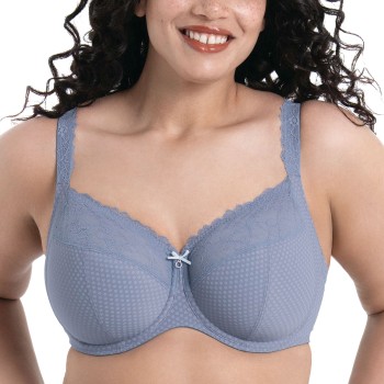 Rosa Faia BH Eloise Full Cup Underwire Bra Blå nylon J 95 Dame