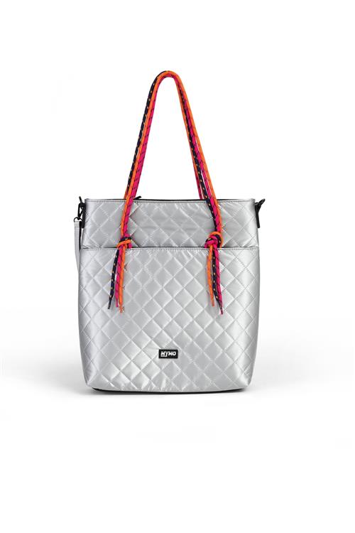 myMo ATHLSR Shopper 'Duilio'  navy / orange / pink / sølv