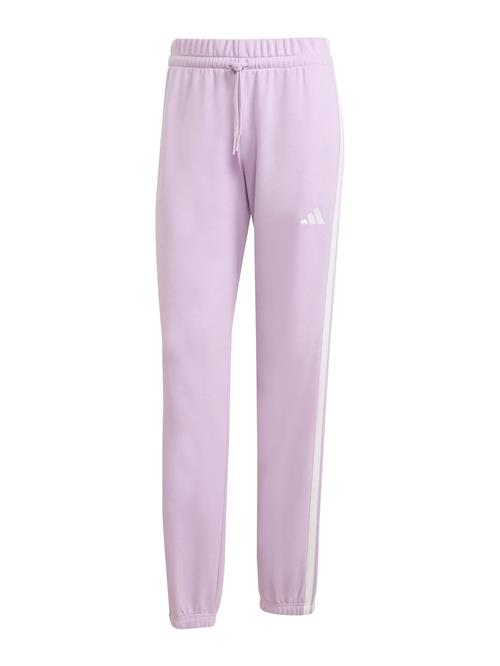 ADIDAS SPORTSWEAR Sportsbukser 'Essentials'  lilla / hvid