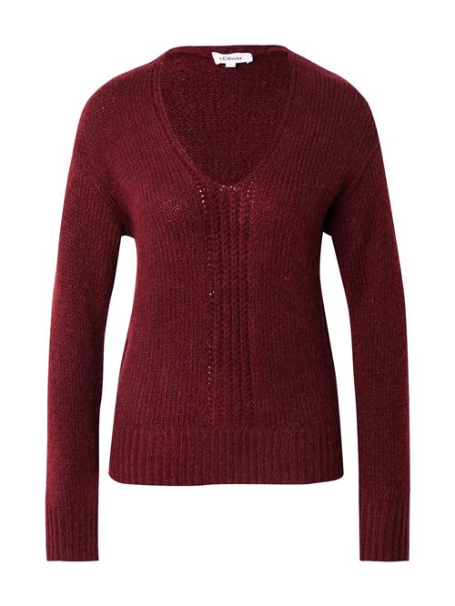 s.Oliver Pullover  vinrød