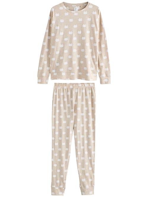 Next Pyjamas  beige / orange / hvid