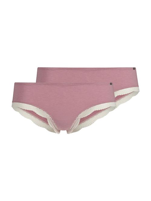 Skiny Panty  ecru / lyserød