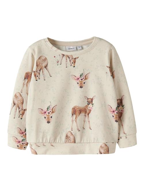 NAME IT Sweatshirt  beige / blandingsfarvet