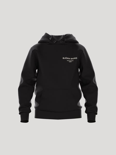 Björn Borg Borg Essential 1 Hoodie Sort, 122-128
