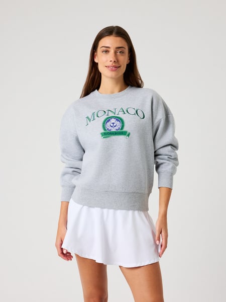 Björn Borg Borg Boyfriend Sweatshirt Grå, XXL