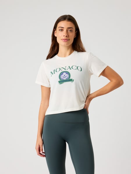 Björn Borg Borg Cropped T-shirt Hvid, S