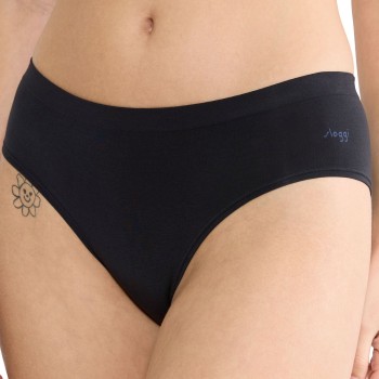 Sloggi Trusser 2P GO Sense Hipster Briefs Sort modal XX-Large Dame