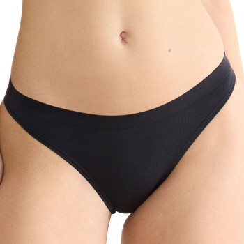 Sloggi Trusser 2P GO Sense Tanga Briefs Sort modal Large Dame