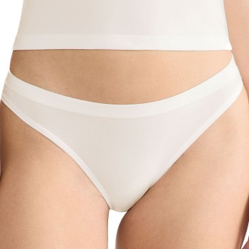Sloggi Trusser 2P GO Sense Tanga Briefs Elfenben modal X-Small Dame