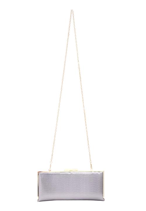 faina Clutch  guld / sølv