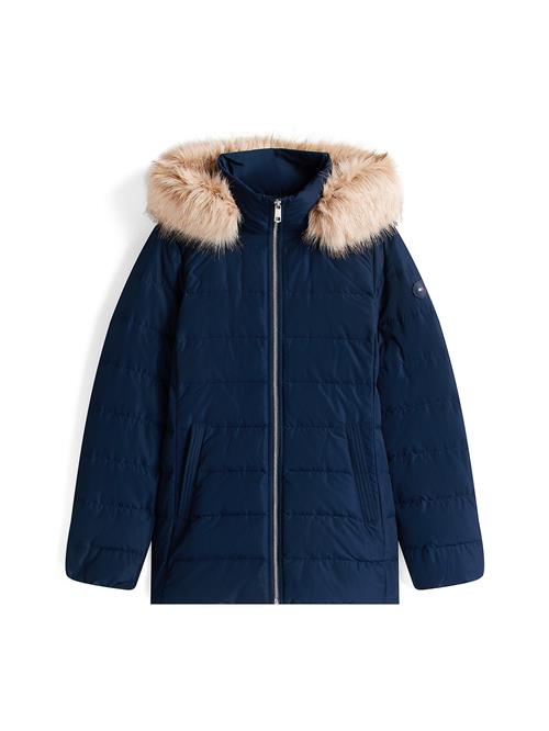 TOMMY HILFIGER Vinterjakke  beige-meleret / navy