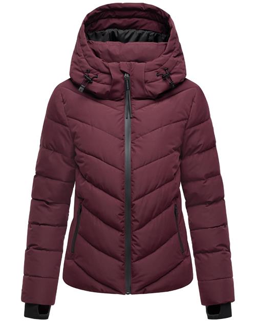 MARIKOO Vinterjakke  bordeaux / sort