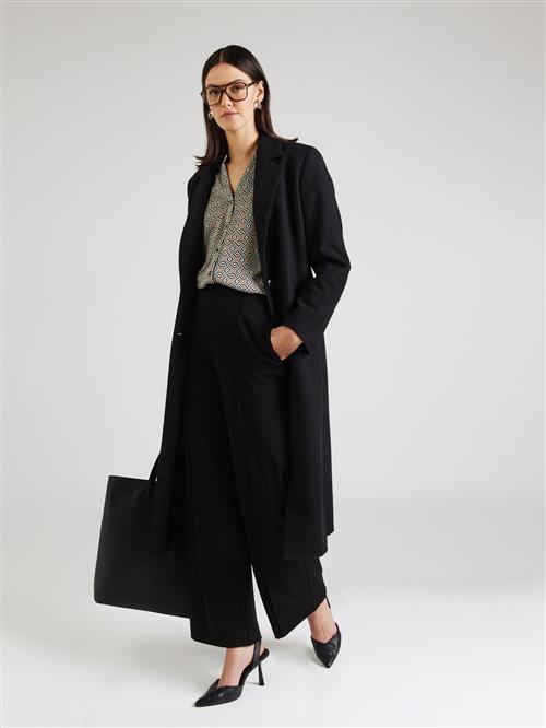 MORE & MORE Bluse  camel / sort / hvid