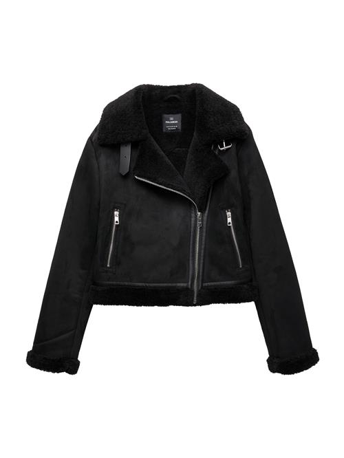 Pull&Bear Overgangsjakke  sort