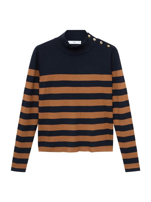 MANGO Pullover 'LUCCAPK'  marin / brun