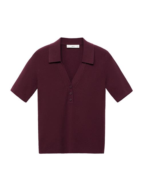 MANGO Pullover 'POLITA'  mørkerød
