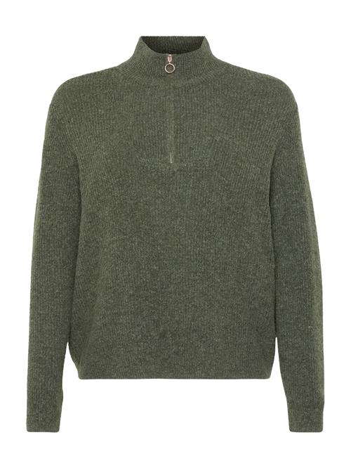 Vero Moda Curve Pullover 'VMCPLAZA'  grøn-meleret
