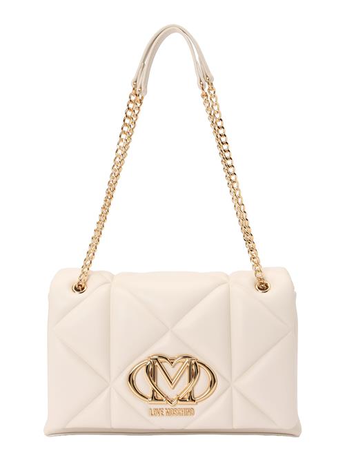 Love Moschino Skuldertaske  elfenben