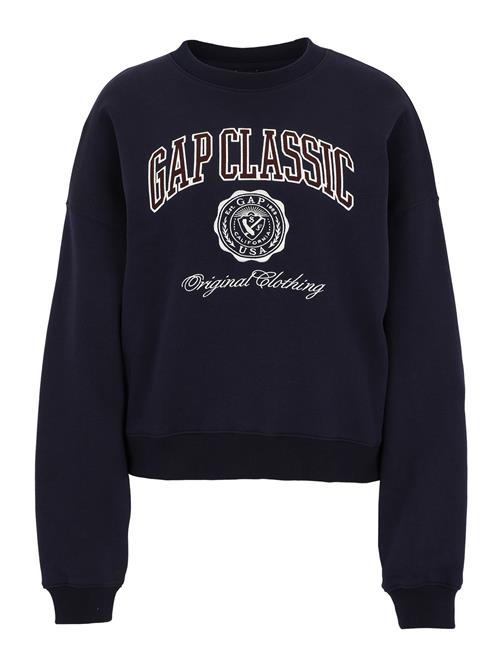 Gap Petite Sweatshirt  navy / vinrød / hvid