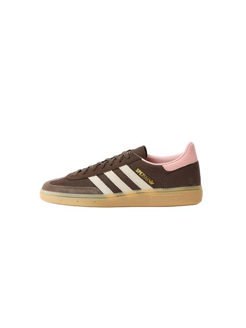 ADIDAS ORIGINALS Sneaker low 'HANDBALL SPEZIAL'  choko / guld / lyserød / hvid