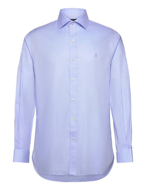 Regent Slim Fit Textured Shirt Polo Ralph Lauren Blue