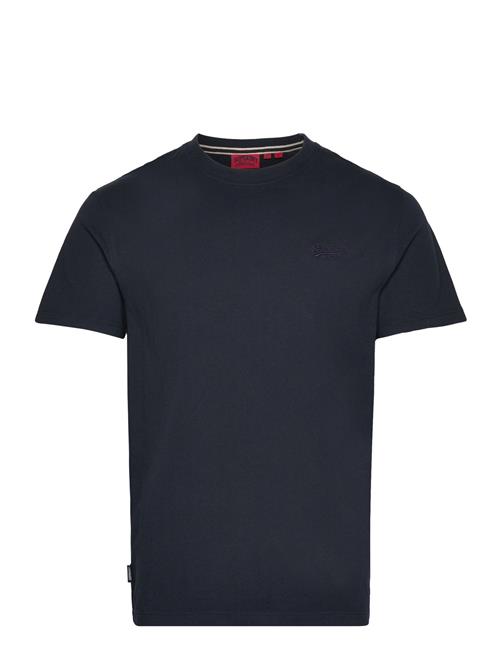 Essential Logo Emb Tee Superdry Navy
