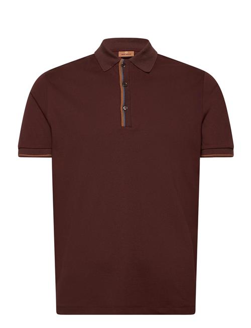 Mmgharvey Polo Ss Tee Mos Mosh Gallery Brown
