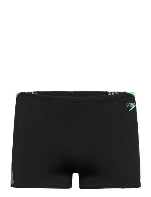 Mens Hyperboom Splice Aquashort Speedo Black