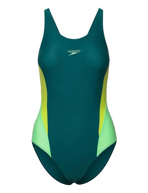 Womens Colourblock 2.0 Speedo Green