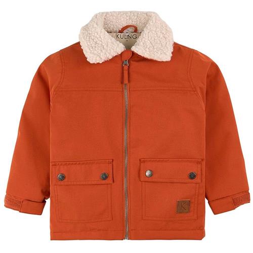 Kuling Vancouver Foret Skaljakke Rust 80 cm  Orange. Ensfarvet 80 cm  unisex
