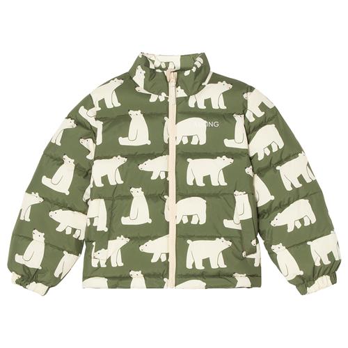 Kuling Bern Puffer-jakke Polar Bear  128 cm  Grøn  128 cm  Unisex