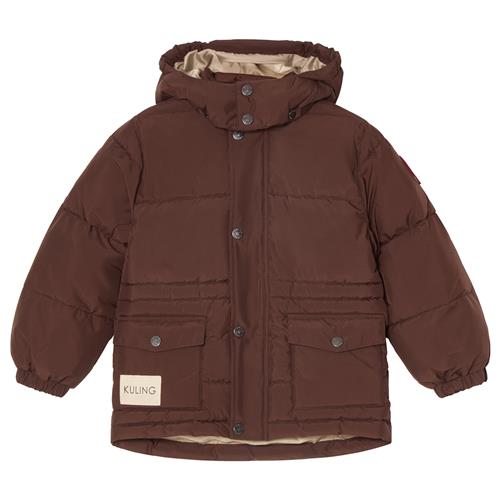Kuling Cleveland Puffer-jakke Brown  128 cm  Brun  128 cm  Unisex