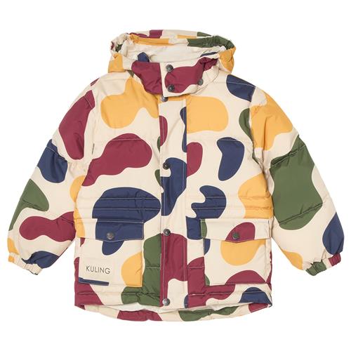 Kuling Cleveland Puffer-jakke Graphic  116 cm  Creme  116 cm  Unisex