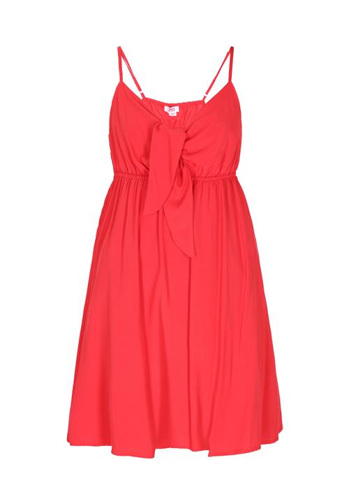 swirly Sommerkjole  rød