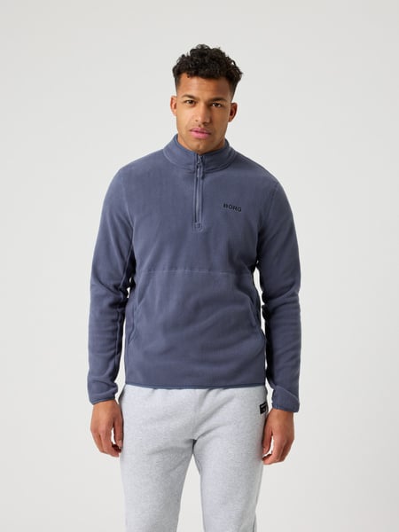 Björn Borg Borg Half Zip Fleece Blå, XXL
