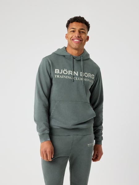 Björn Borg Borg Classic Print Hoodie Grøn, M