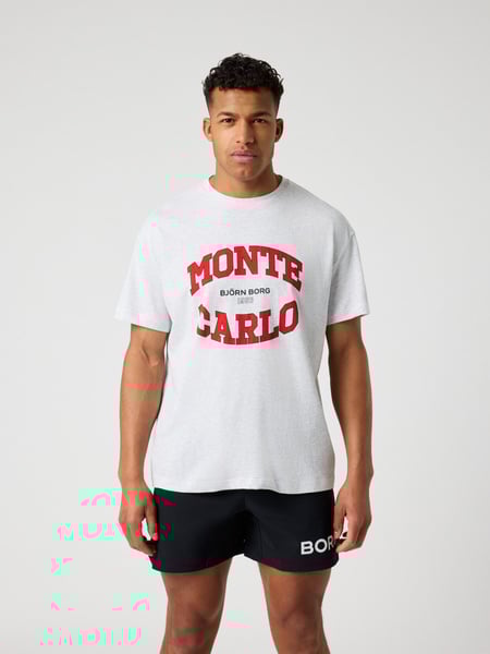 Björn Borg Borg Gym Oversized T-shirt Grå, S
