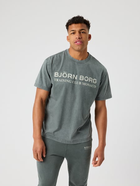 Björn Borg Borg Classic Print T-shirt Grøn, XL