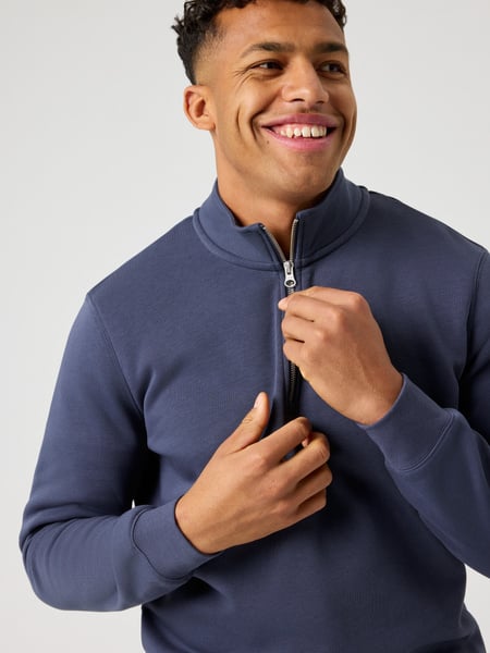 Björn Borg Centre Half Zip Blå, M