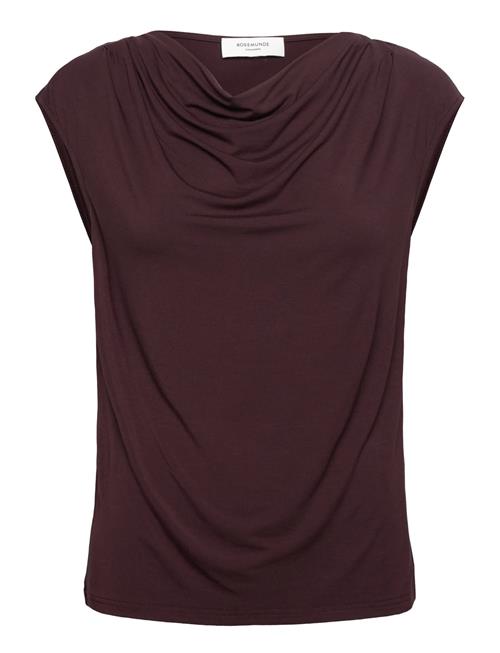 Viscose T-Shirt Rosemunde Brown