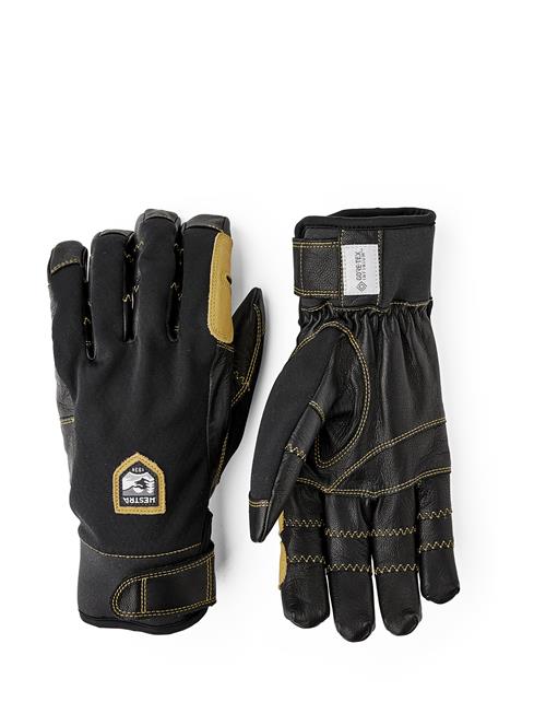 Ergo Grip Active - 5 Finger Black/Black Hestra Black