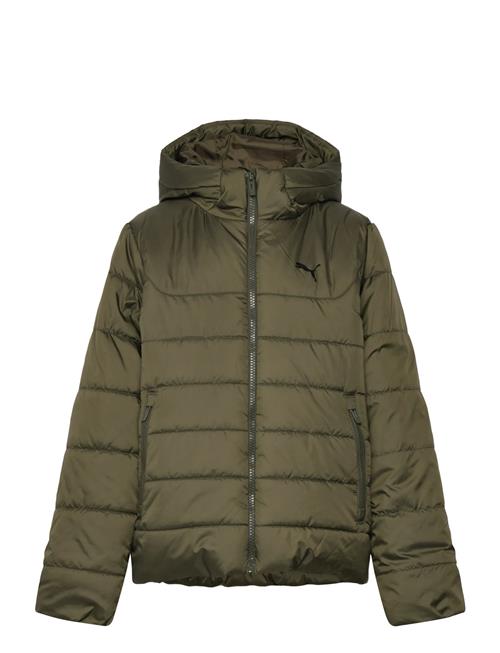 Ess Hooded Padded Jacket PUMA Khaki