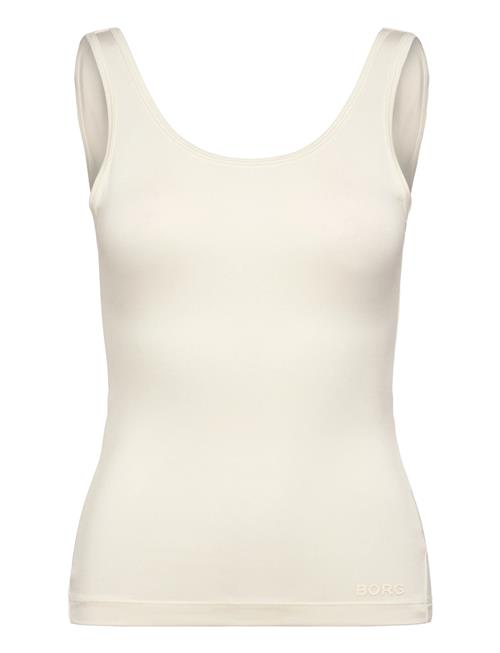 Studio Deep Back Tank Top Björn Borg Cream