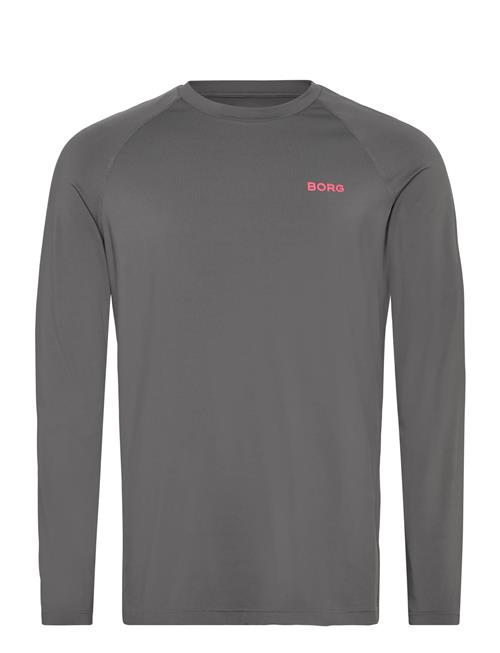 Borg Performance Long Sleeve Brushed T-Shirt Björn Borg Grey