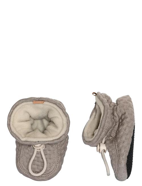 Structure Textile Slippers Melton Beige