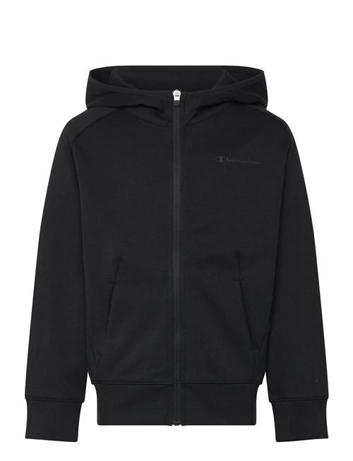 Full Zip Hoodie Sweatshirt Champion Black