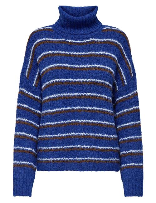 Onlmisty Life Ls Rollneck Knt ONLY Blue