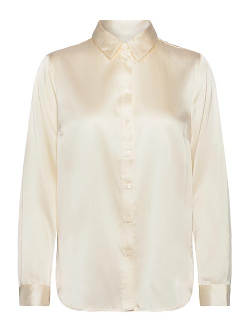 Rwjade Silk Ls Shirt Rosemunde Cream