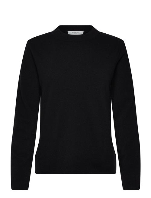 Rwlaica Cashmere Ls O-Neck Pullover Rosemunde Black